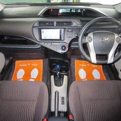 トヨタ　アクア　距離薄　車検満タン渡し　ナビ・ETC付き‼️Bluetooth‼️の画像