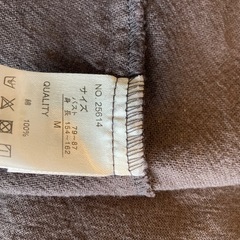 ワンピース ハンドメイド風 グレー Mサイズの画像