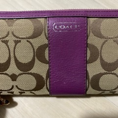 正規品coach長財布の画像