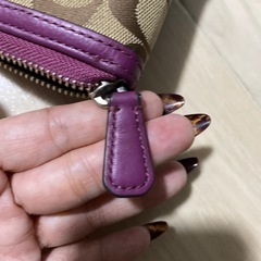 正規品coach長財布の画像