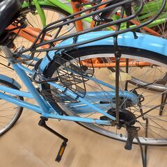 リユースのサカイ浦和店 【F118】ON15 26インチ 軽快自転車 ダイナモスカイブルーの画像