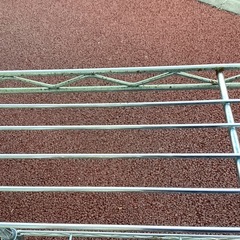 万代店　4段　メタルラックの画像