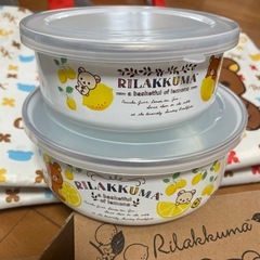 リラクマ　トートバッグ&ホーロー容器の画像