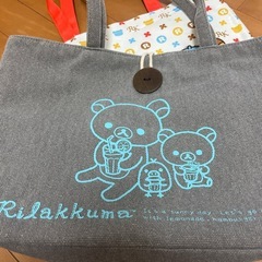 リラクマ　トートバッグ&ホーロー容器の画像