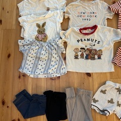 女の子　80-100 お洋服の画像