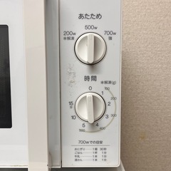 ハイアール　電子レンジ　JM-17H-60の画像