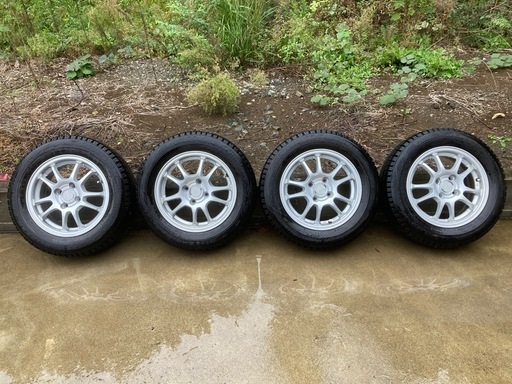 状態良好！美品　175 65 R14　スタッドレス＆アルミホイール4本セット　安価にてどうぞ　コンパクトカーなどに