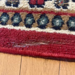 ペルシャ風　ラグ　カーペット　の画像