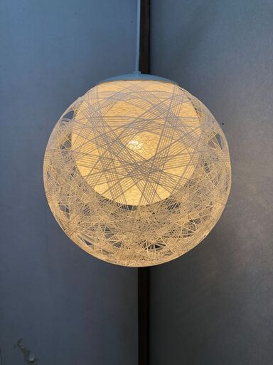 KOIZUMI コイズミ LEDペンダントライト AP47454L 糸巻きデザイン 和モダン 北欧風 照明器具　251021-3