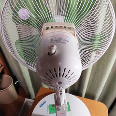 【引取限定】YUASA ユアサプライム　扇風機　YT-3613KM(WH) タイマー付き首振りの画像