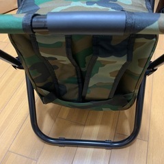 【新品未使用】　椅子になるリュック　クーラーバッグの画像