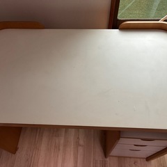 アクタス学習つくえ机の画像