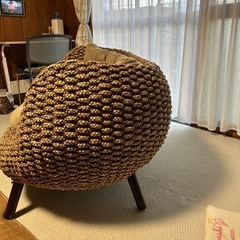 ウォーターヒヤシンスふたり掛けソファの画像