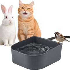 新品　小型犬・ねこ用の屋外温水ボウル 温水式ハンギングペットボール　室内・屋外どちらでも使用可能の画像