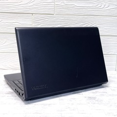オフィス搭載 大容量 SSD 512GB Windows11 ノートパソコン 爆速 東芝 / ブラック Core i5 メモリ8GB 15.6型 DVD カメラ Wi-Fi テンキーの画像