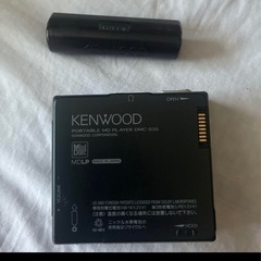KENWOOD MDプレーヤー DMC-S55　の画像