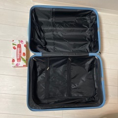 ✨**【美品/引取限定】**ポップで可愛い！イエロー×ブルー キャリーケース Mの画像
