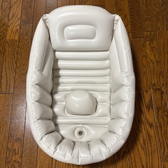 Richell ふかふかベビーバスK ベージュ
の画像