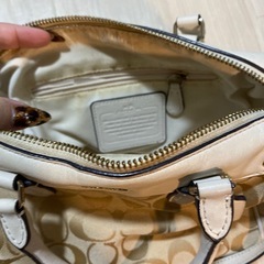 正規品coachショルダーバッグの画像