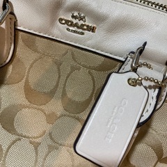 正規品coachショルダーバッグの画像