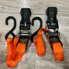 ラチェット式 ラッシング 荷締めタイダウンベルト の画像