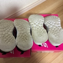 スニーカー　瞬足　女の子　21.5cm22cm まとめ売りキッズ　子供靴の画像