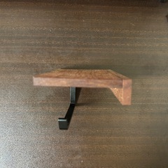 トイレットペーパーホルダー　木目の画像