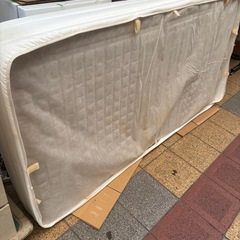 シングルベッド　マットレス付きの画像