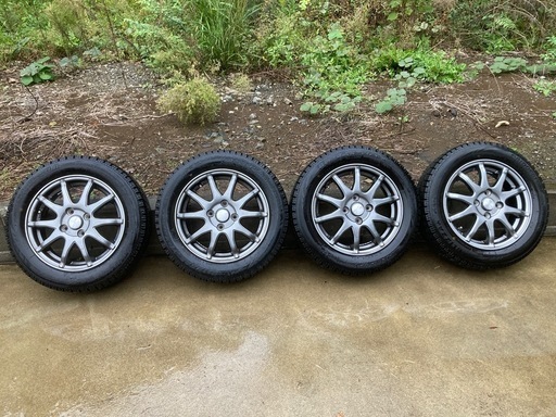 状態良好！！スタッドレス＆ホイール4本セット　155 65 R14   一部の軽自動車やコンパクトカー　安心のブリヂストン