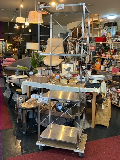 無印　ステンレスユニットシェルフ