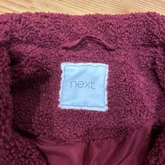 next 110cm フリースコートの画像