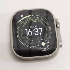 【良品】Apple Watch Ultra/GPS+セルラー/49mm/A2684/チタニウム〈MNHJ3J/A〉の画像
