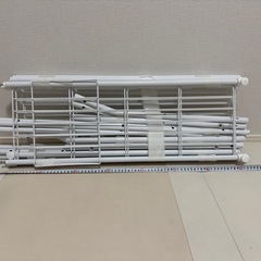 ハンガーパイプ付き 押入れ収納   2個セットの画像