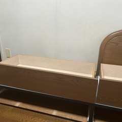 シングルベッド(マットレス付き)の画像