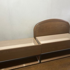 シングルベッド(マットレス付き)の画像