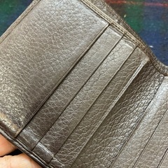 ブルガリBVLGARI 二つ折り財布 ブラウン系 ABELEL 財布 二つ折りの画像
