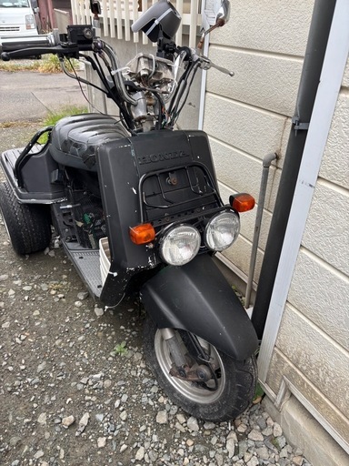 ⚠️取引中⚠️ジャイロアップ 実働車 ミニカー登録 TA01カスタム車両 現状販売 神奈川  自賠責令和10年8月まで 引き取り限定