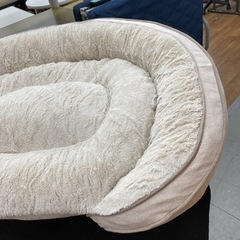 S134 ⭐ほぼ未使用品  KIRKLAND コストコ 犬用 猫用ベッド クッション ふわふわ USEDの画像