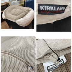 S134 ⭐ほぼ未使用品  KIRKLAND コストコ 犬用 猫用ベッド クッション ふわふわ USEDの画像