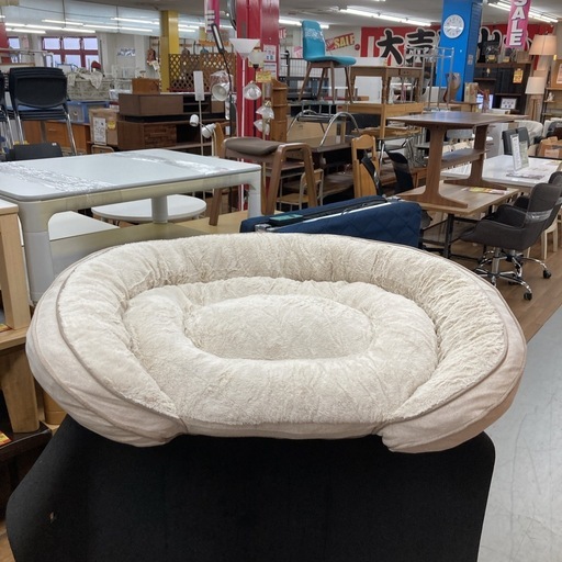 S134 ⭐ほぼ未使用品  KIRKLAND コストコ 犬用 猫用ベッド クッション ふわふわ USED