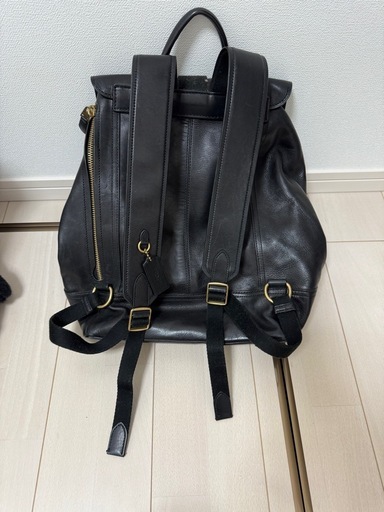 COACH レザーリュック Bleecker backpack