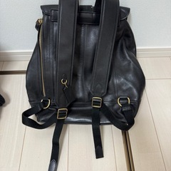 COACH レザーリュック Bleecker backpackの画像