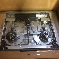 【新品】08年製 ハーマン ビルトインコンロ（LPガス　ガラストップ 75㎝）の画像
