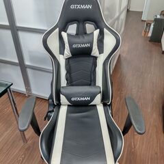 GTXMAN ゲーミングチェア オフィスチェア リクライニング ハイバック レザー 肘掛付き 腰痛対策 デスクチェア パソコンチェア ゲーム用 椅子 X188の画像
