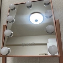 ライト付きミラーの画像