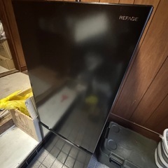 REFAGE YRZ-F15MK 2ドア冷蔵庫 159L ブラックの画像