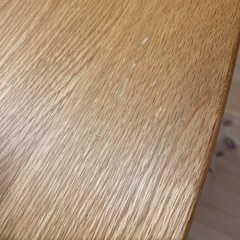 無印良品　木製エクステンションテーブル／１４０－２２０ｃｍ／楕円／オーク材 の画像