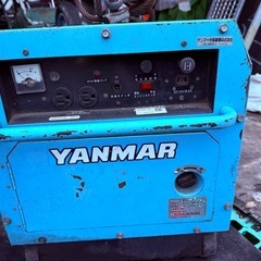 ヤンマー　発電機　ジャンク品の画像