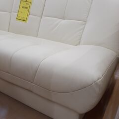 リユースのサカイ浦和店 【F125】★ソファーベッド ホワイトの画像