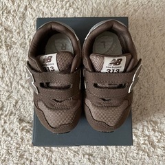 New Balance ニューバランス313 KIDS ブラウン 12.5の画像